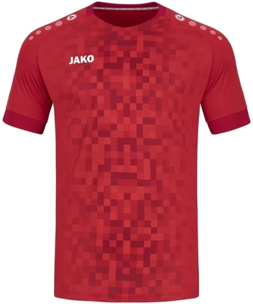 Футболка джерси Jako PIXEL S/S красная 4241-110