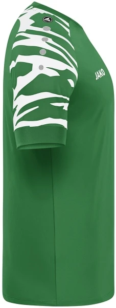 Футболка джерси Jako POWER S/S зелено-белая 4244-202