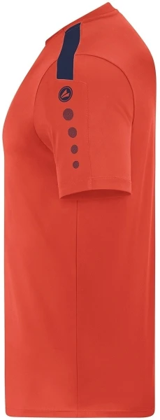Футболка джерсі Jako POWER S/S оранжево-темно-синя 4223-375