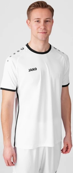 Футболка джерсі Jako PRIMERA S/S біло-сіра 4212-000