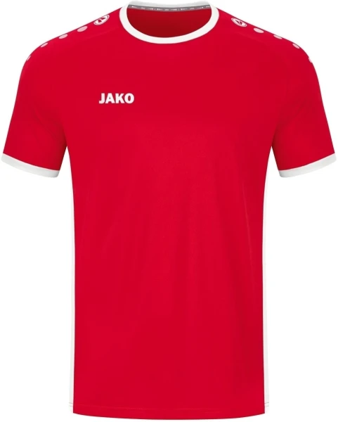 Футболка джерси Jako PRIMERA S/S красно-белая 4212-110