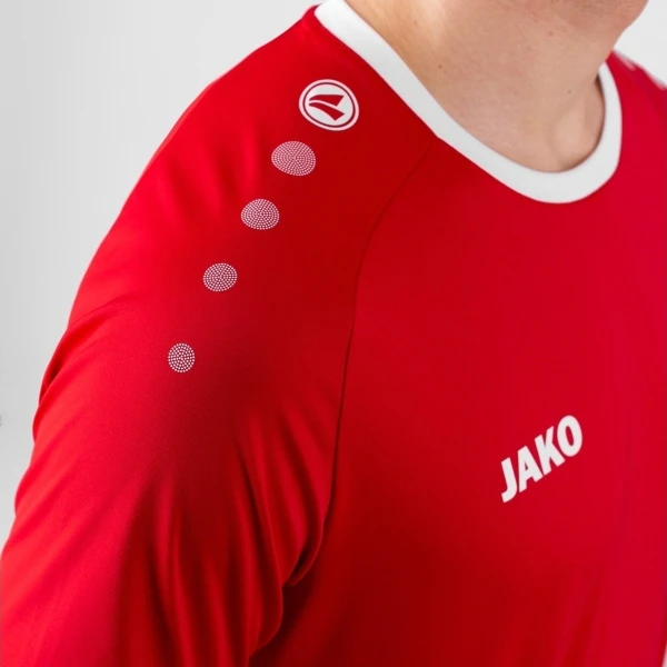 Футболка джерси Jako PRIMERA S/S красно-белая 4212-110