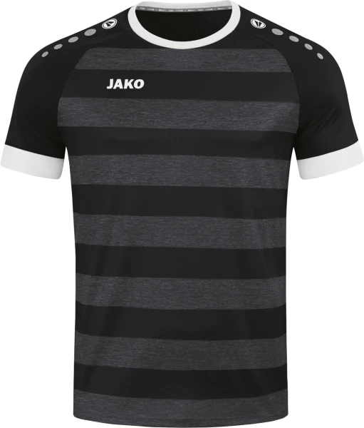 Футболка джерси детская Jako CELTIC MELANGE S/S черно-белая 4214-800