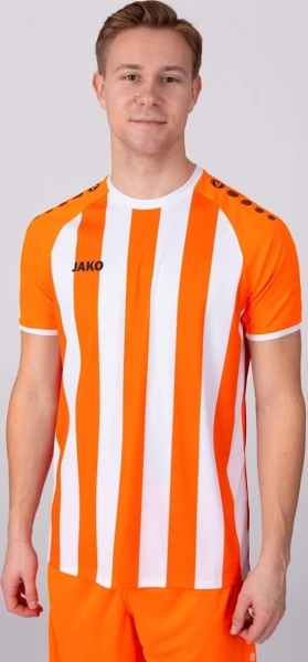 Футболка джерсі дитяча Jako INTER S/S оранжево-біла 4215-352