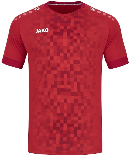Футболка джерсі дитяча Jako PIXEL S/S червона 4241-110