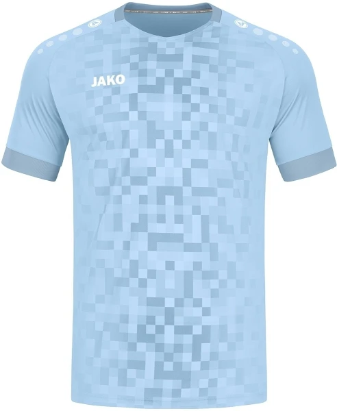 Футболка джерсі дитяча Jako PIXEL S/S світло-блакитна 4241-455