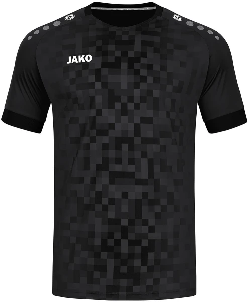Футболка джерсі дитяча Jako PIXEL S/S чорна 4241-800