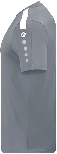 Футболка джерси детская Jako POWER S/S серо-белая 4223-840