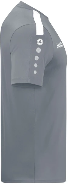 Футболка джерси детская Jako POWER S/S серо-белая 4223-840
