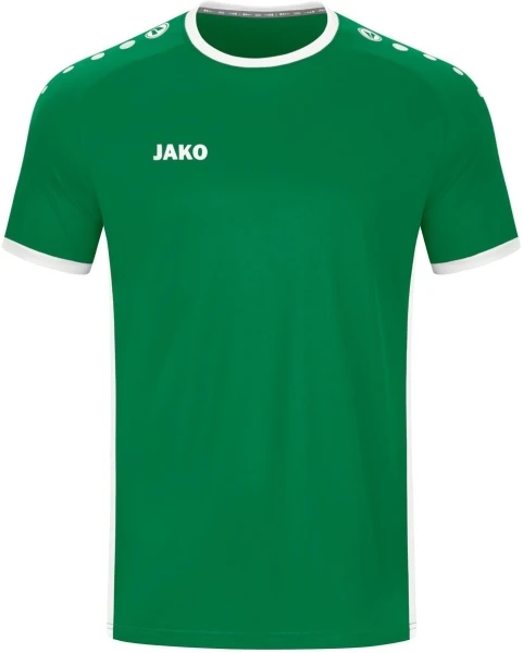 Футболка джерси детская Jako PRIMERA S/S зелено-белая 4212-200