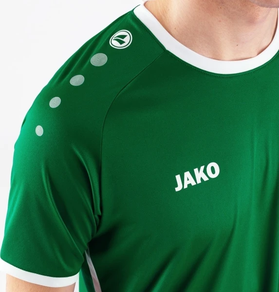 Футболка джерси детская Jako PRIMERA S/S зелено-белая 4212-200