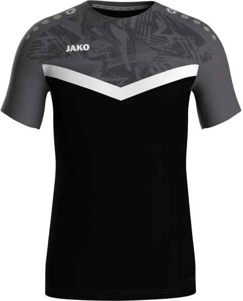 Футболка Jako ICONIC черно-бело-серая 6124-801