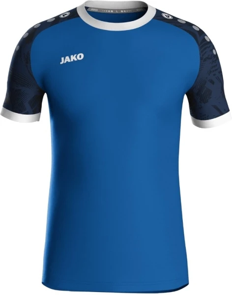 Футболка джерсі Jako ICONIC S/S синьо-біла 4224-414