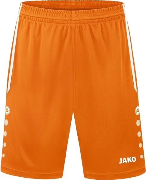 Шорты детские Jako ALLROUND оранжево-белые 4499-350