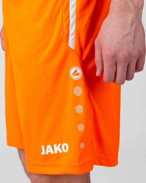 Шорты детские Jako ALLROUND оранжево-белые 4499-350