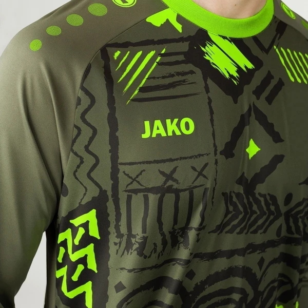Воротарська кофта джерсі Jako TROPICANA хакі 8911-231