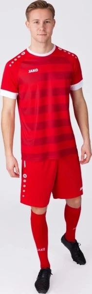 Футболка джерси Jako CELTIC MELANGE S/S красно-белая 4214-110