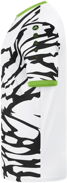 Футболка джерси детская Jako ANIMAL S/S бело-черно-салатовая 4242-014