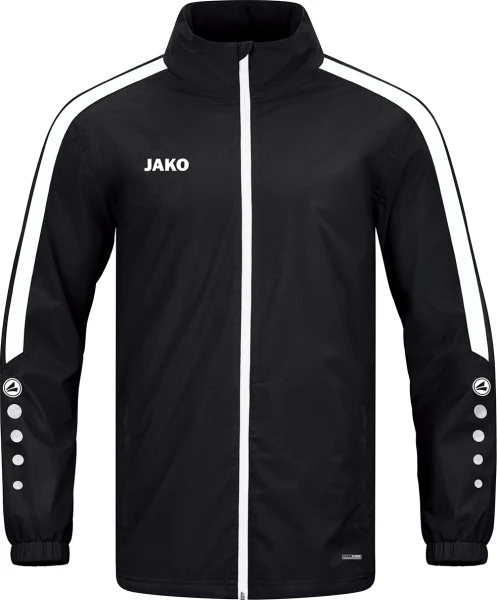 Дощовик (ветровка) дитячий Jako POWER чорний 7423-800
