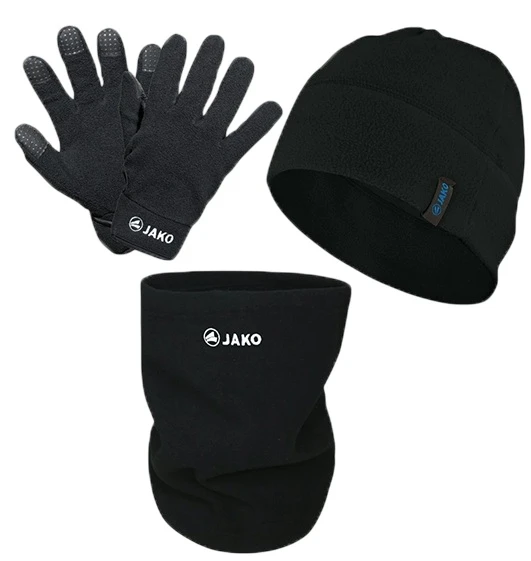 Зимовий набір аксесуарів Jako WINTER №1 чорний