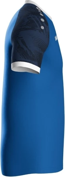 Футболка джерсі дитяча Jako ICONIC S/S синьо-біла 4224-414