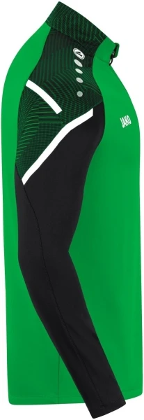 Реглан детский Jako ZIP TOP PERFORMANCE зелено-черный 8622-221
