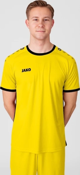 Футболка джерси детская Jako PRIMERA S/S желто-черная 4212-300