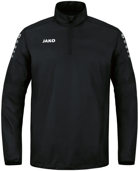 Дощовик (вітровка) дитячий Jako ZIP-TOP TEAM чорний 7302-800