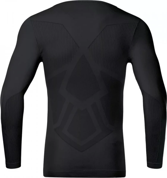 Термобілизна футболка з довгим рукавом Jako COMFORT RECYCLED чорна 6456-800