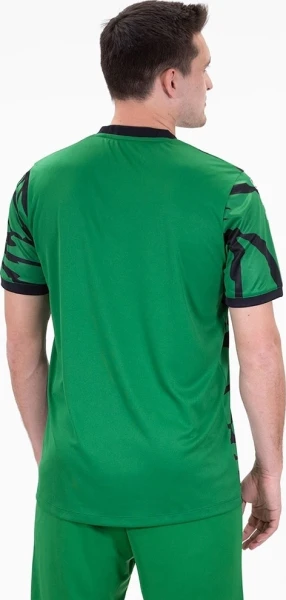 Футболка джерсі Jako ANIMAL S/S зелено-чорна 4242-201