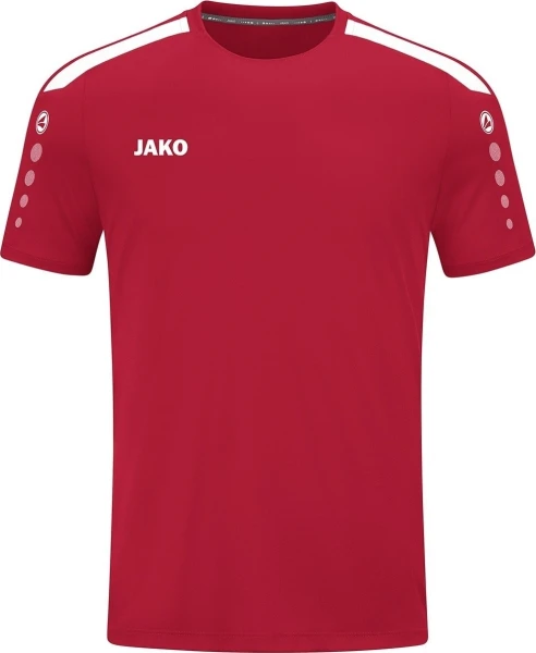 Футболка джерсі дитяча Jako POWER S/S червоно-біла 4223-100
