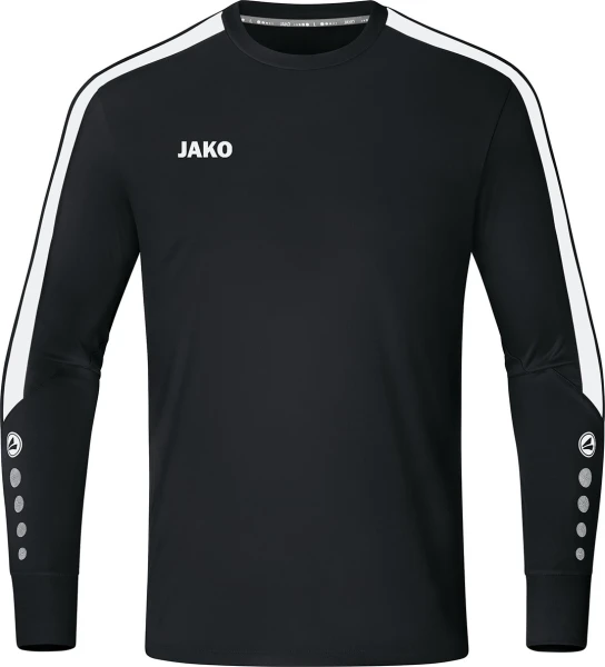 Воротарська кофта джерсі Jako POWER чорно-біла 8923-800