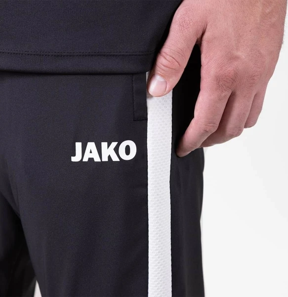 Спортивні штани Jako POWER чорно-білі 6523-802