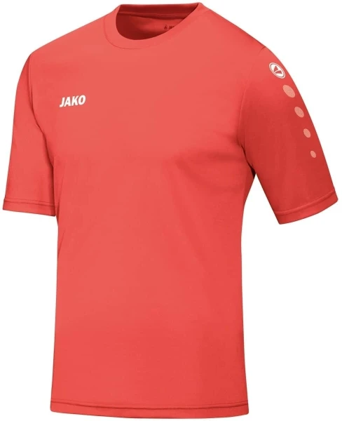 Футболка Jako TEAM коралловая 4233-365