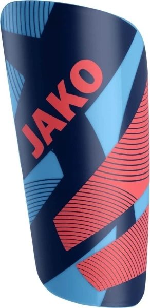 Щитки футбольні Jako RIVER LIGHT синьо-блакитно-червоні 2776-434