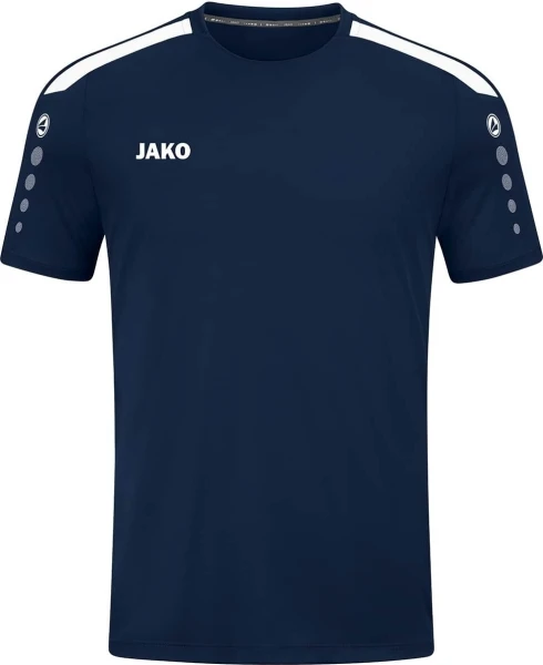 Футболка джерсі Jako POWER S/S темно-синьо-біла 4223-900
