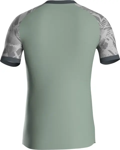 Футболка джерси Jako ICONIC S/S мятно-серая 4224-238