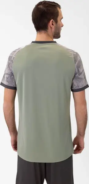 Футболка джерси Jako ICONIC S/S мятно-серая 4224-238
