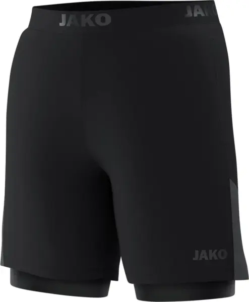 Шорты Jako POWER 2-в-1 черные 6276-800