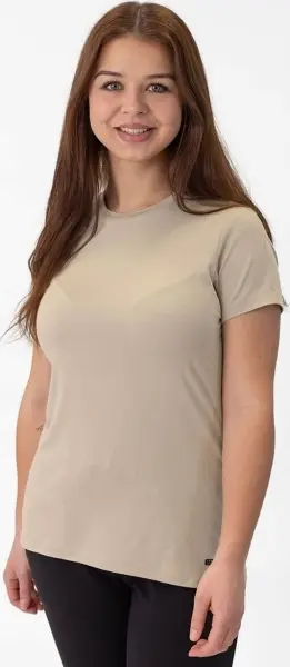 Футболка женская Jako PRO CASUAL бежевая 6145-385