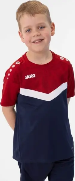 Футболка детская Jako ICONIC темно-сине-бело-красная 6124-901