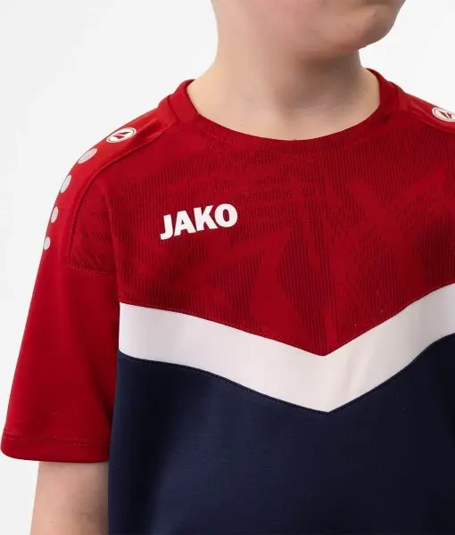 Футболка детская Jako ICONIC темно-сине-бело-красная 6124-901