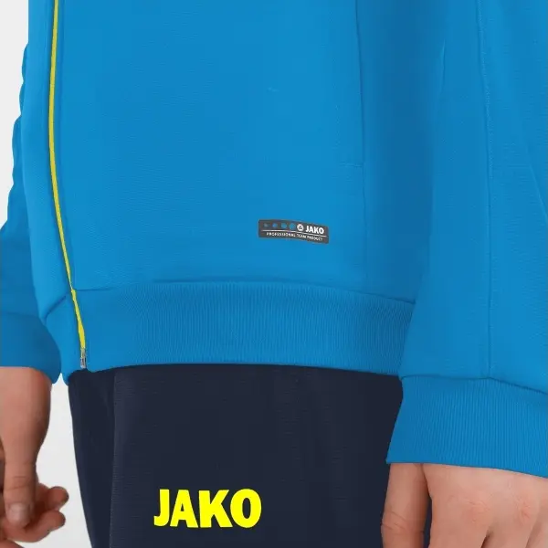 Олимпийка (мастерка) женская Jako CHALLENGE сине-желтая 9321-443
