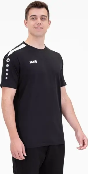 Футболка Jako POWER чорно-біла 6123-800