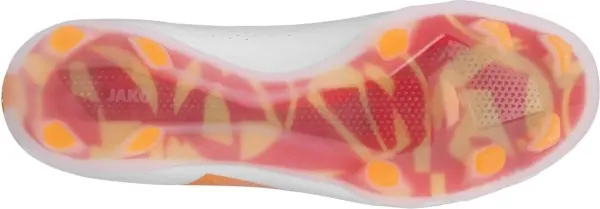 Бутсы Jako OPURA ELITE FG/AG бело-оранжевые 5552-673