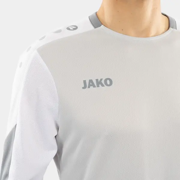 Лонгслів Jako DYNAMIC сіро-біло-темно-сірий 8870-837