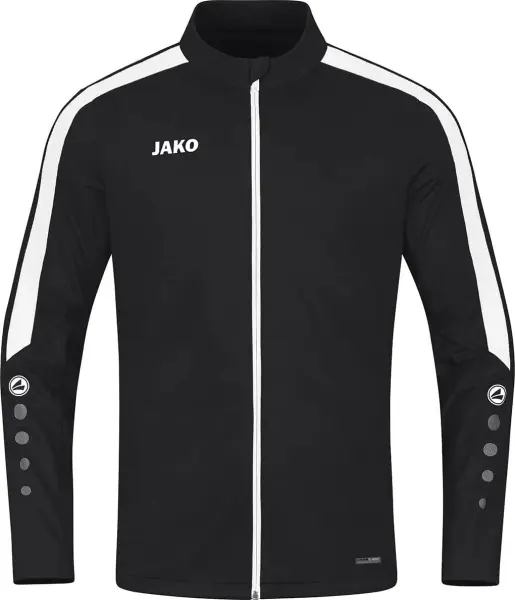 Олімпійка (мастерка) Jako POWER чорно-біла 9323-800