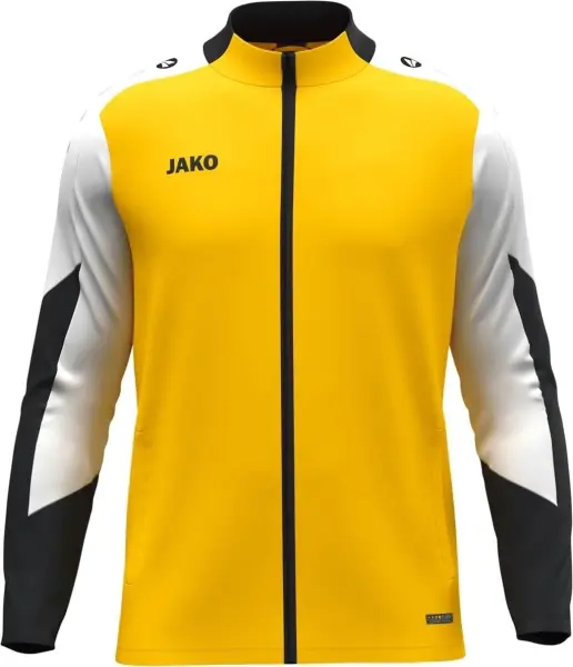 Олімпійка (мастерка) дитяча Jako DYNAMIC жовто-біло-чорна 9370-305