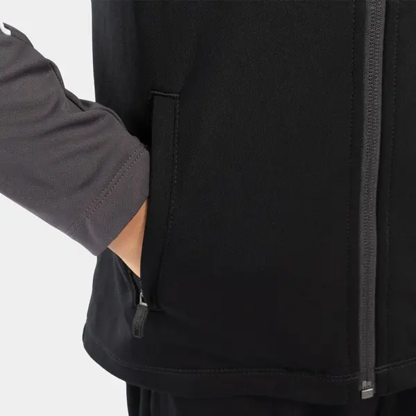 Олімпійка (мастерка) дитяча Jako DYNAMIC чорно-біло-темно-сіра 9370-826
