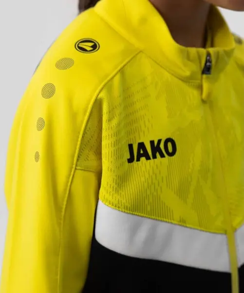 Олімпійка (мастерка) дитяча Jako ICONIC чорно-біло-жовта 9324-808